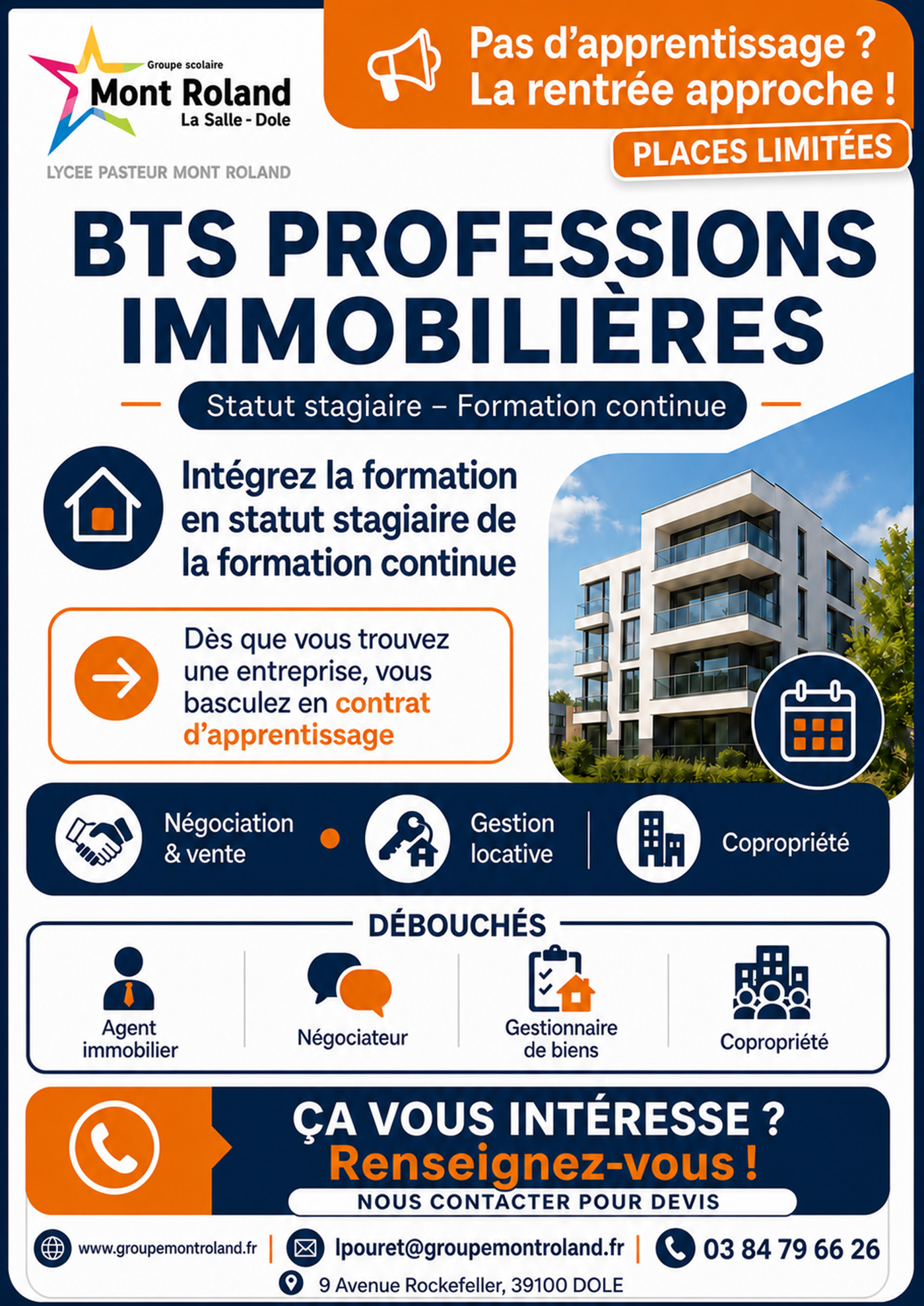 Illustration actualiteVous voulez travailler dans l'immobilier ?