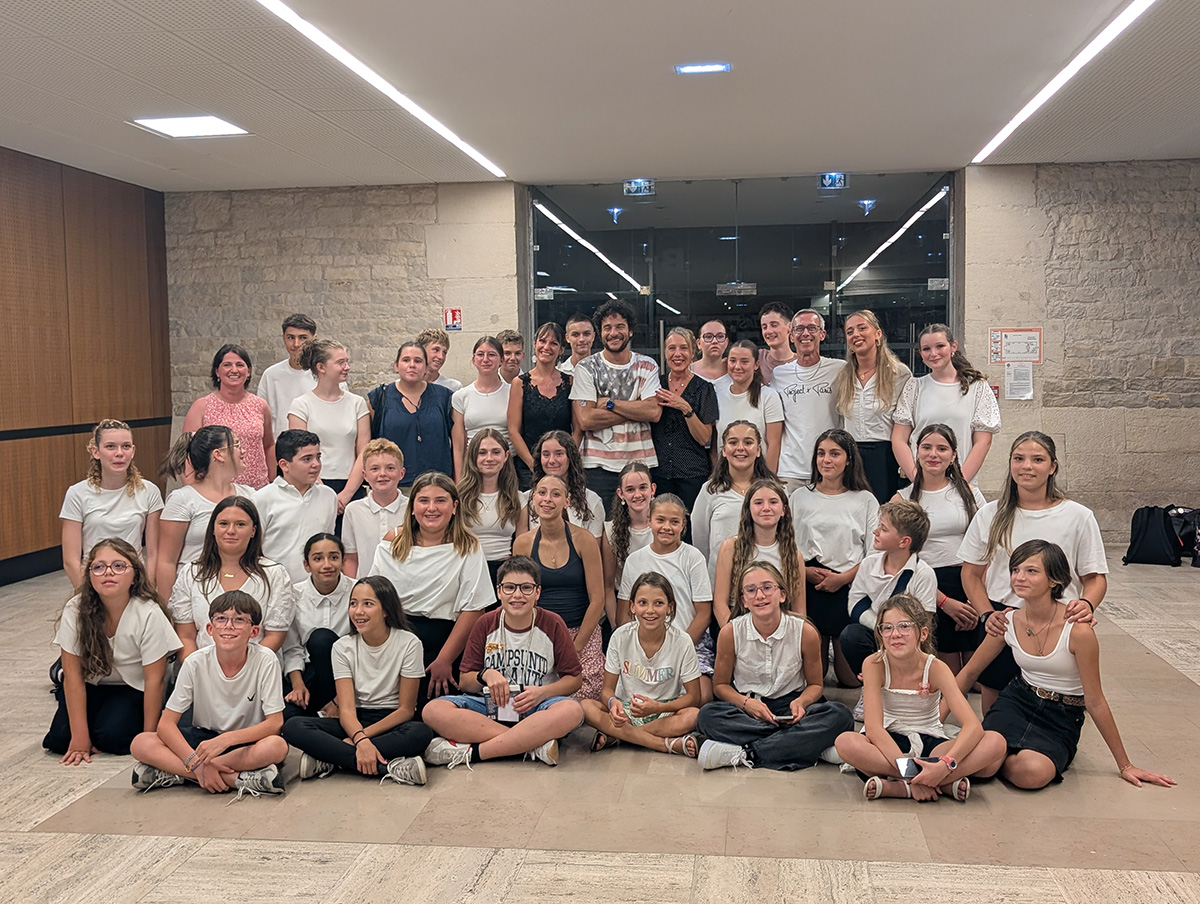 Illustration actualiteLa chorale du Collège au concert de rentrée de la ville de Dole